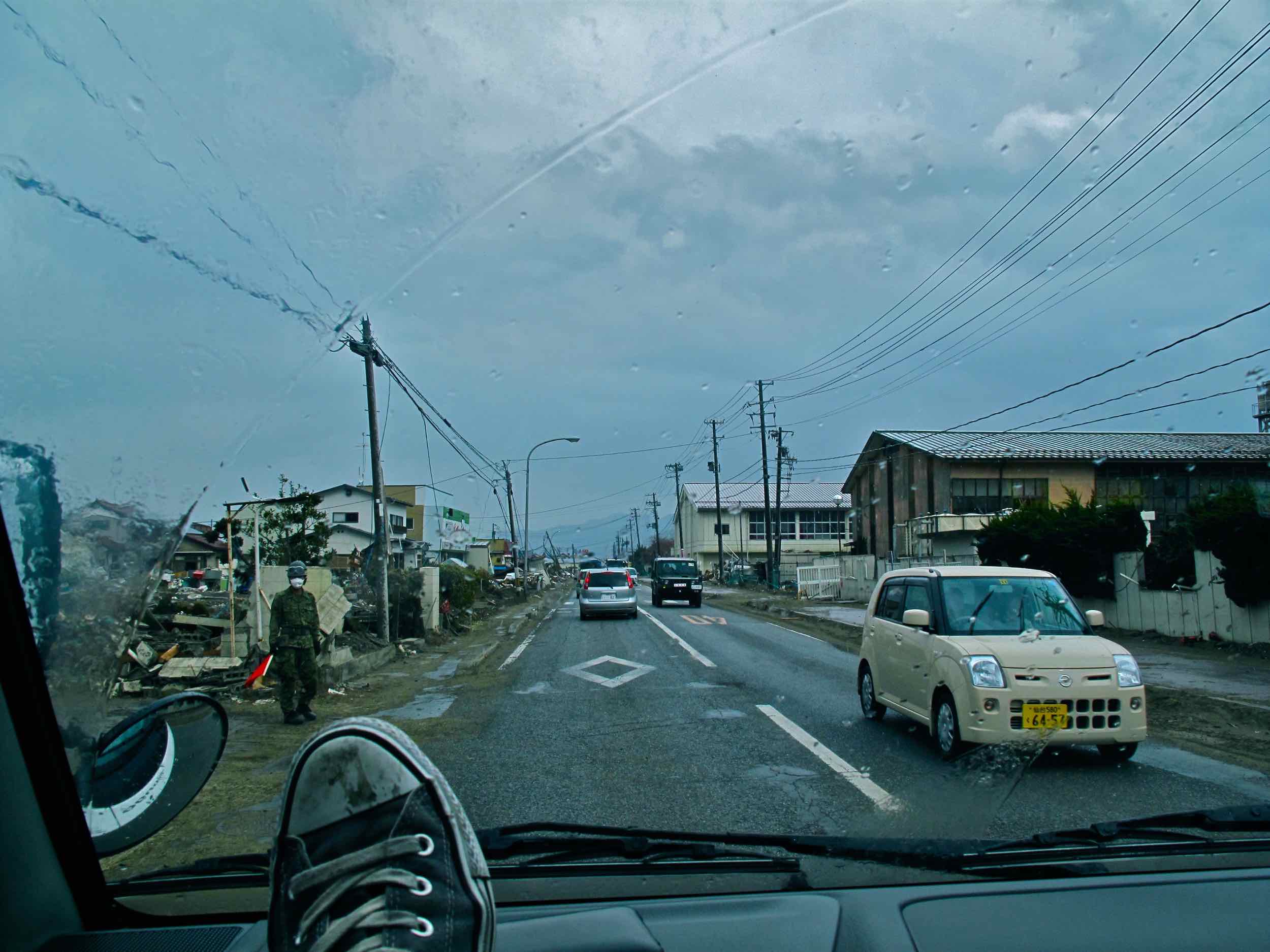  4/15 Onagawa Kaido road, outskirts of Onagawa City 